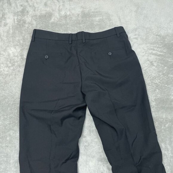 Kenneth Cole Mens Slim Fit Pants Black Size 36x30 Performance Fabric a0050 - Picture 7 of 9